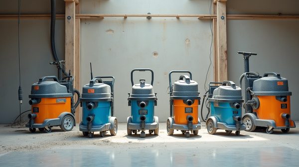 Les meilleurs aspirateurs à poussière pour un chantier sécurisé
